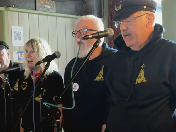 Global visitors enjoy town’s shanty festival