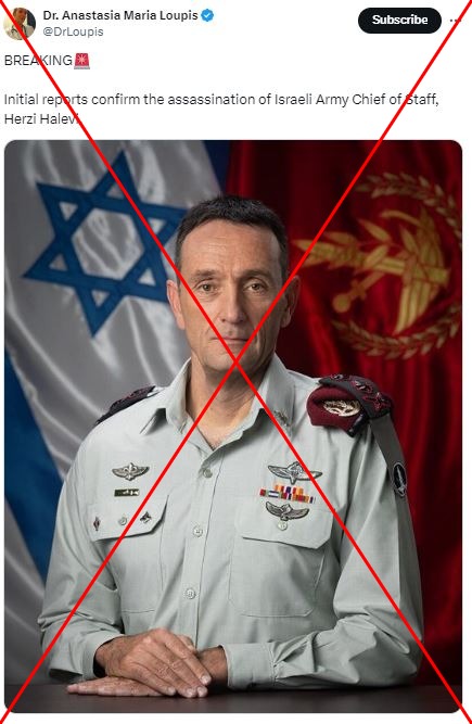 Hezbollah strike did not kill IDF chief Herzi Halevi Hezbollah strike did not kill IDF chief Herzi Halevi