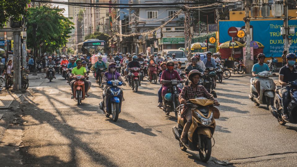 In the commercial heart of Vietnam, embracing the chaos is part of the fun