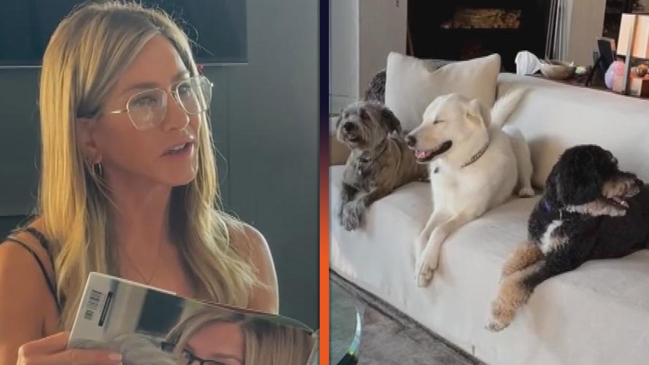 Jennifer Aniston Reads Children's Book to a Very Special Audience Jennifer Aniston Reads Children's Book to a Very Special Audience