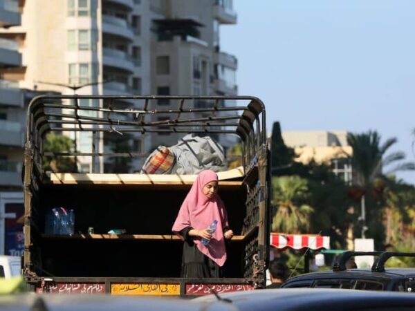 More than half a million people displaced in Lebanon