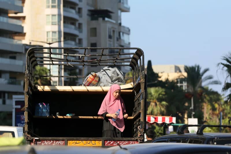 More than half a million people displaced in Lebanon