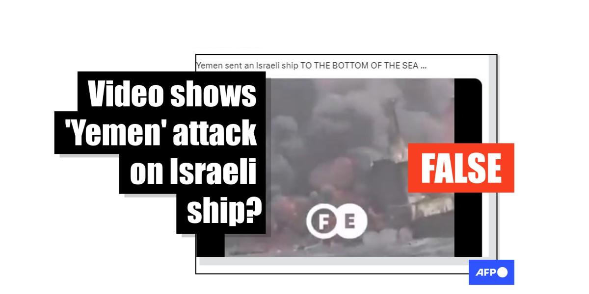 Old clip shows Nigerian maritime disaster, not Huthi attack on Israeli ship Old clip shows Nigerian maritime disaster, not Huthi attack on Israeli ship