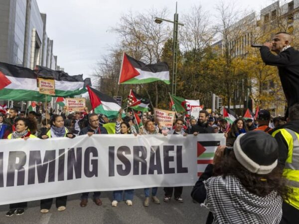 Over 30,000 at demo in Brussels for ceasefire in Middle East