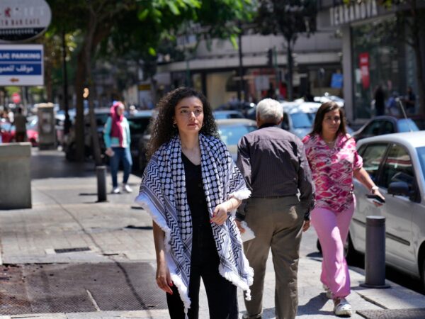 Palestinian journalist Plestia escaped Gaza to Lebanon. The war followed her there