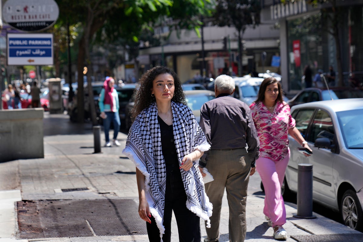 Palestinian journalist Plestia escaped Gaza to Lebanon. The war followed her there