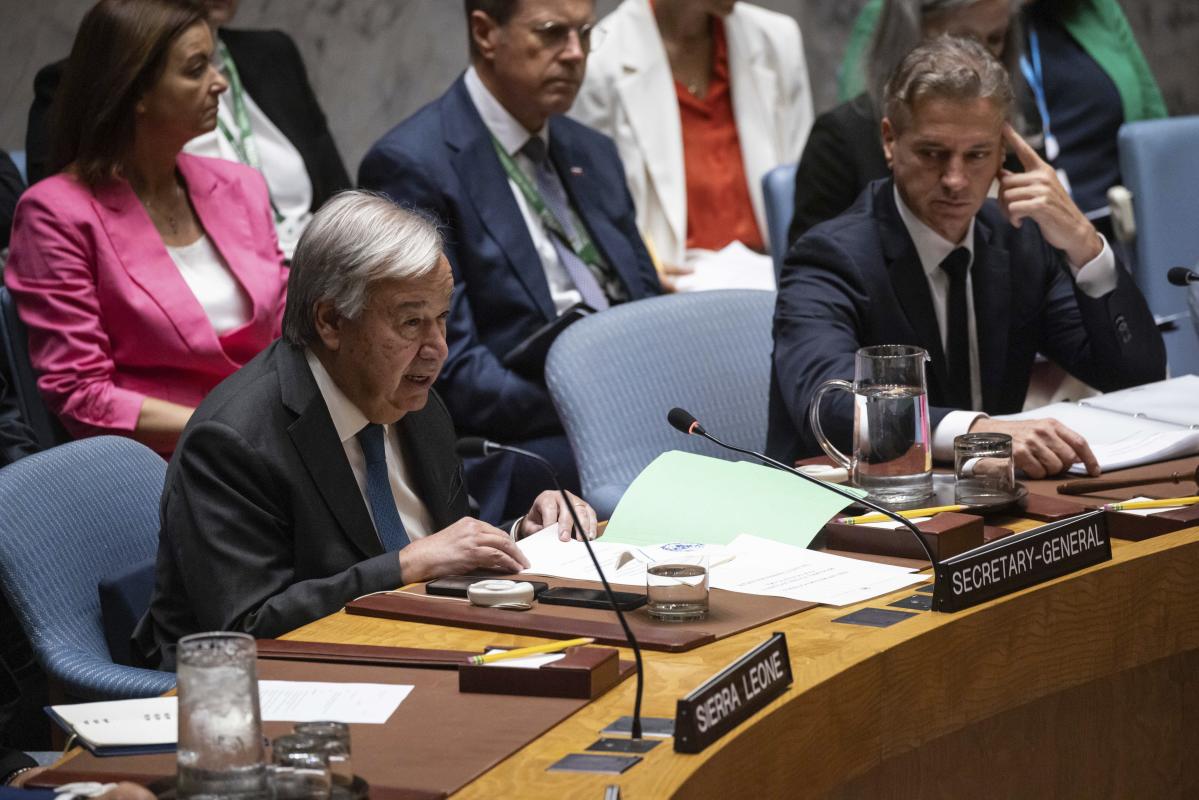 UN calls Israel’s ban on its top leader a political statement in long-running rift