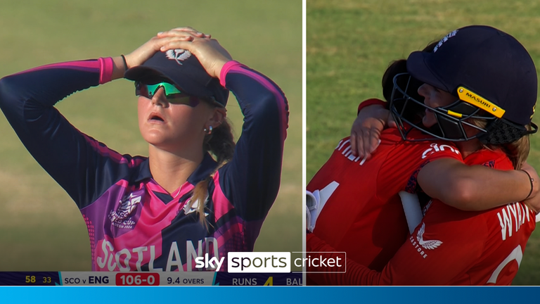 Women’s T20 World Cup: England close in on semi-finals after thumping 10-wicket win over Scotland | Cricket News Women’s T20 World Cup: England close in on semi-finals after thumping 10-wicket win over Scotland | Cricket News