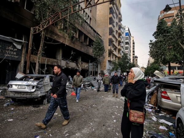 Around 540,000 people have left Lebanon for war-torn Syria, UN says