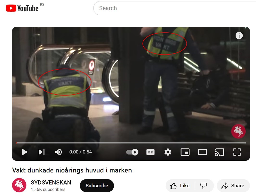 Graphic video from Sweden falsely shared as ‘Israeli police beating Palestinian child’