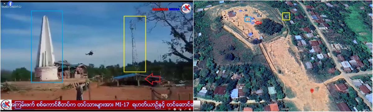 Helicopter attack footage falsely linked to conflict in Myanmar’s restive Rakhine state