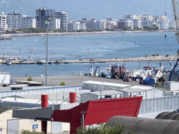 Italian ship takes migrants to Albania in 2nd test of deal to process claims outside the EU