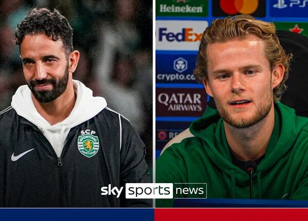 Ruben Amorim: New Man Utd manager says he considered following Hugo Viana to Man City before approach from Old Trafford club | Football News