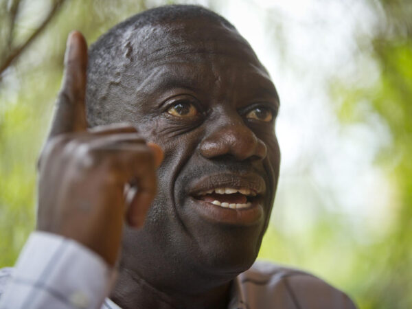 Wife of Ugandan opposition figure Besigye says he was kidnapped and is being held in a military jail