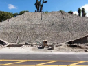 Ancient pyramid uncovered during highway construction