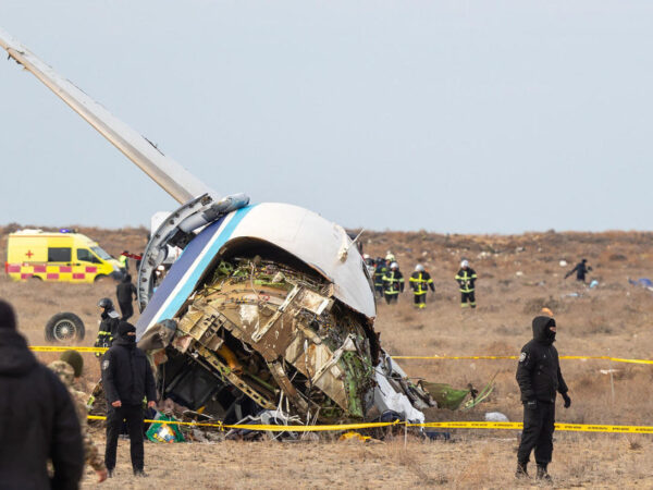 Dozens feared dead after passenger plane crashes in Kazakhstan
