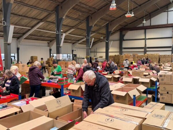 Kent sends 56,000 gift boxes to children globally