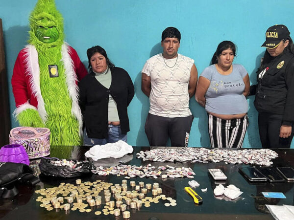 Meet the Grinch who stole Christmas … from alleged drug dealers