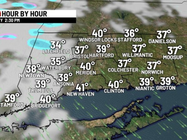 Much colder, some accumulating snow inland by midweek!