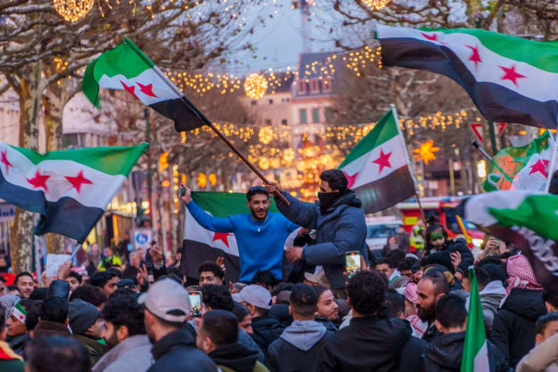 Syrians across Germany rejoice at demise of despised leader al-Assad