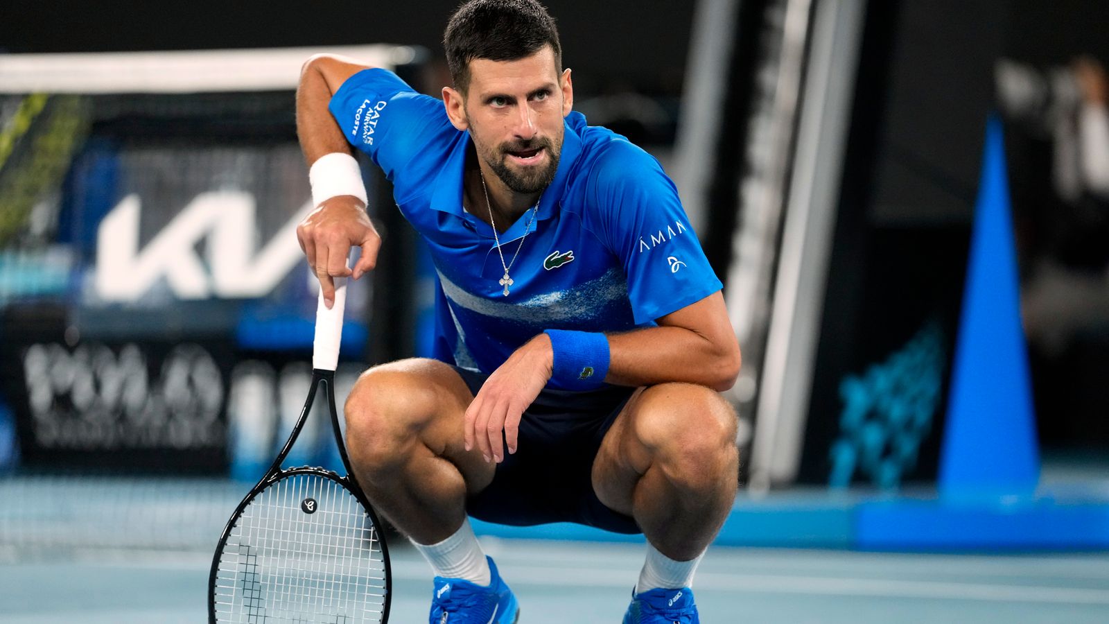 Australian Open: Novak Djokovic quits semi-final due to torn muscle in left leg after one set versus Alexander Zverev | Tennis News