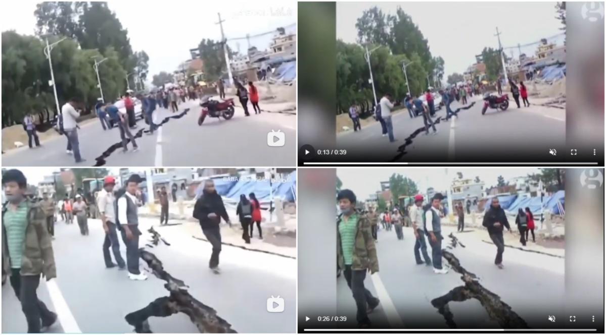 Footage from 2015 Nepal earthquake resurfaces online after Tibet tremor