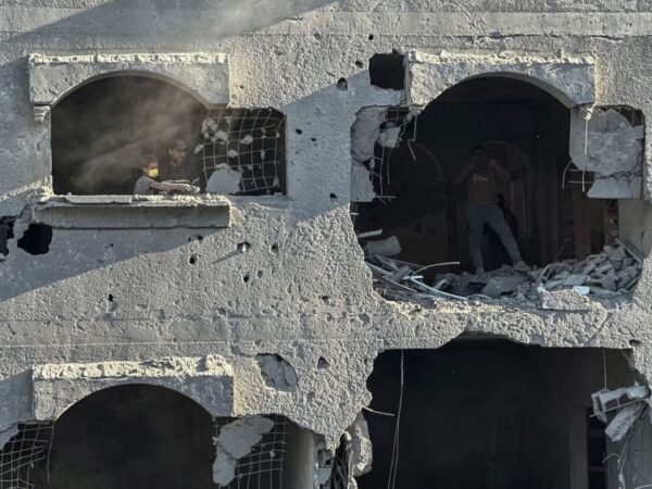 Israel says airstrike destroys Hamas post in former Gaza school