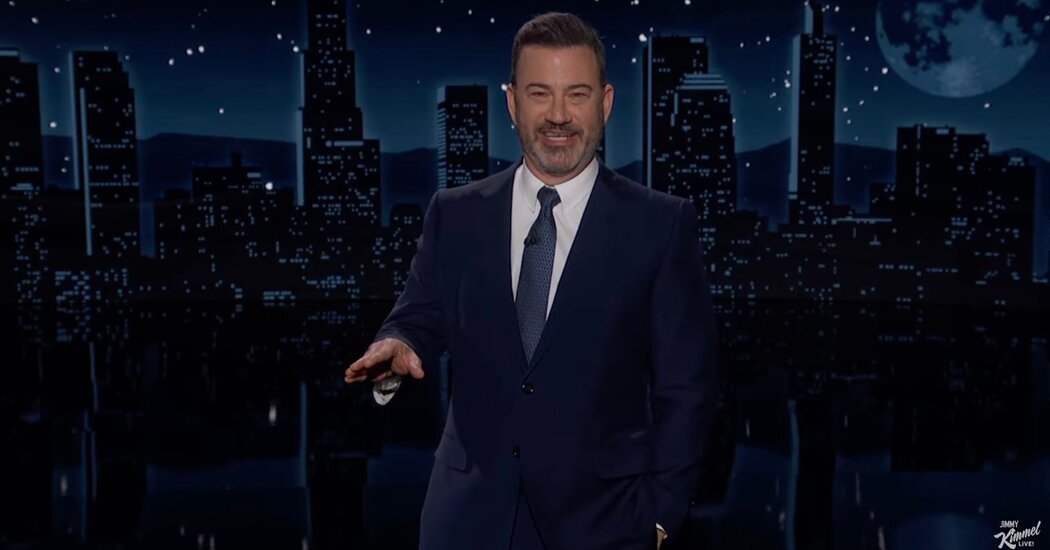 Jimmy Kimmel Mocks Trump Ahead of His L.A. Visit Jimmy Kimmel Mocks Trump Ahead of His L.A. Visit