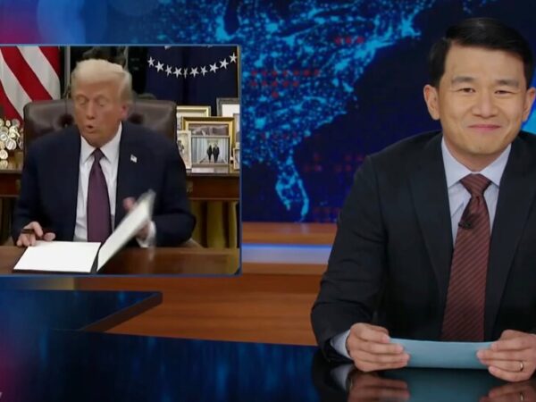 Late Night Tries to Keep Up With Trump’s Executive Orders