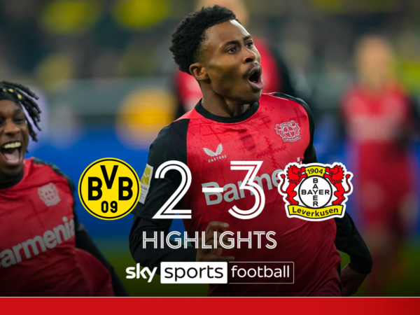 Leverkusen beat Dortmund in thriller for NINTH straight win in all competitions