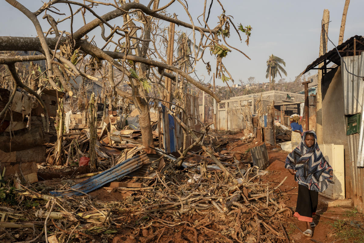 Mayotte on red alert again as another cyclone heads toward the French territory off Africa Mayotte on red alert again as another cyclone heads toward the French territory off Africa