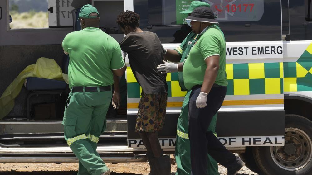 No more miners trapped underground in South Africa, volunteers say No more miners trapped underground in South Africa, volunteers say