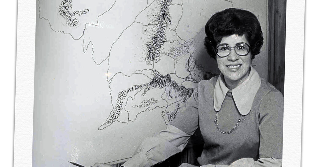 Overlooked No More: Karen Wynn Fonstad, Who Mapped Tolkien’s Middle-earth Overlooked No More: Karen Wynn Fonstad, Who Mapped Tolkien’s Middle-earth