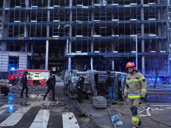 Russia Attacks Kyiv With Ballistic Missiles