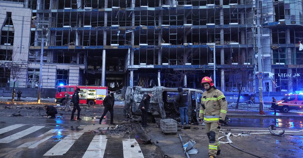 Russia Attacks Kyiv With Ballistic Missiles