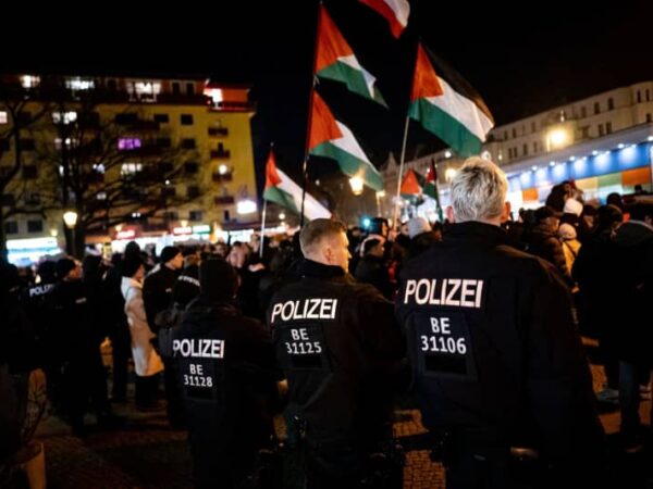 Several arrested as pro-Palestinian rally in Berlin ends early