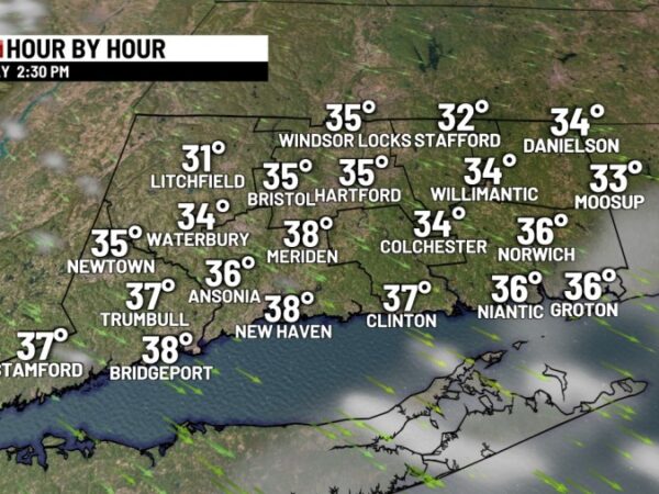 Several Fast Moving Systems to Affect Connecticut this Week, Along with Fluctuating Temperatures!