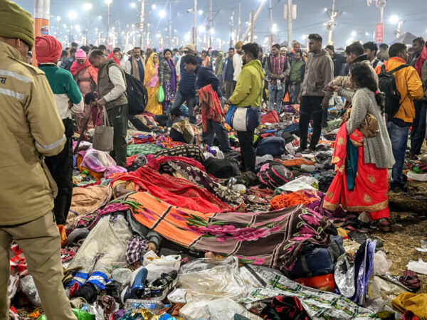 Stampede at India’s Maha Kumbh Mela Hindu Festival Leaves Pilgrims Hurt