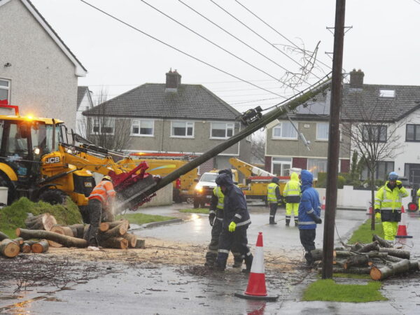 Thousands in Ireland still without power after Storm Éowyn, as more wild weather wallops UK, France