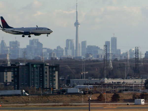 Delta Plane Overturns on Landing at Toronto Airport