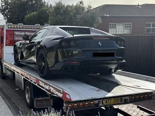 Ferrari Impounded After Driver Clocked at 76 km/h Over Speed Limit