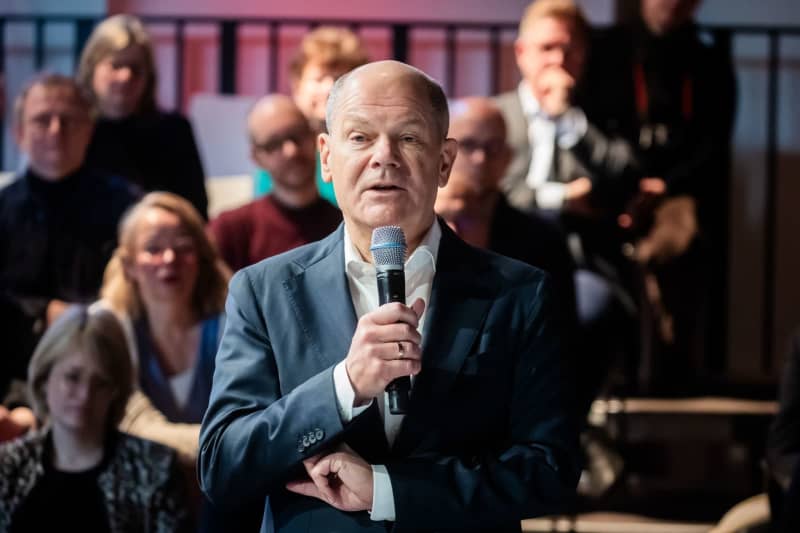 Germany’s Scholz attacks conservative rival Merz over AfD cooperation
