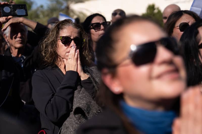 Hostage families express relief and joy at release of three men Hostage families express relief and joy at release of three men