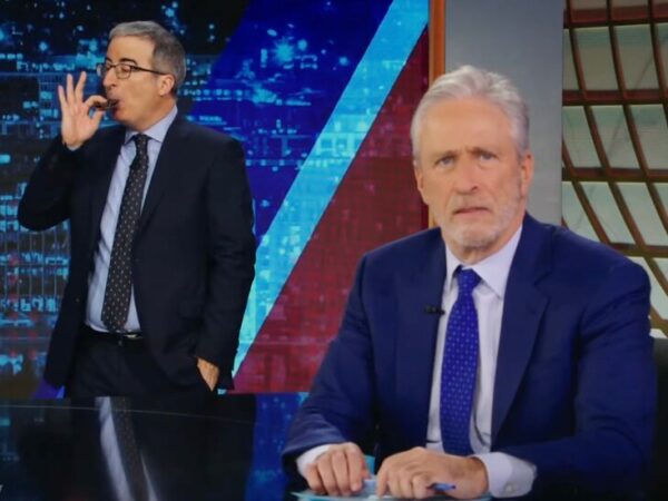 John Oliver Interrupts Jon Stewart’s Monologue on ‘The Daily Show’