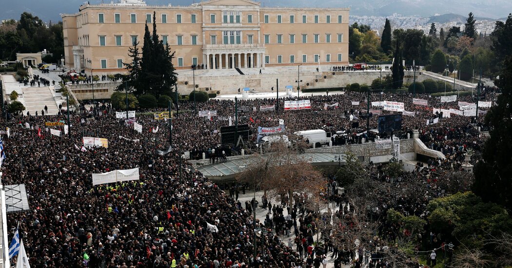 No Trains, No Planes, and Huge Protests: Strike Brings Greece to a Halt