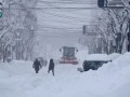 Record snowfall buries Hokkaido, Japan