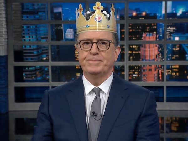 Stephen Colbert Crowns Trump the Troll King