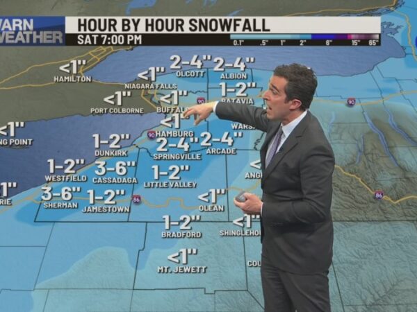 Temperatures drop like a rock this weekend