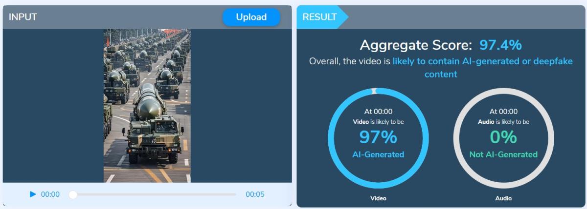 Video claiming to show Ethiopian missiles is AI-generated