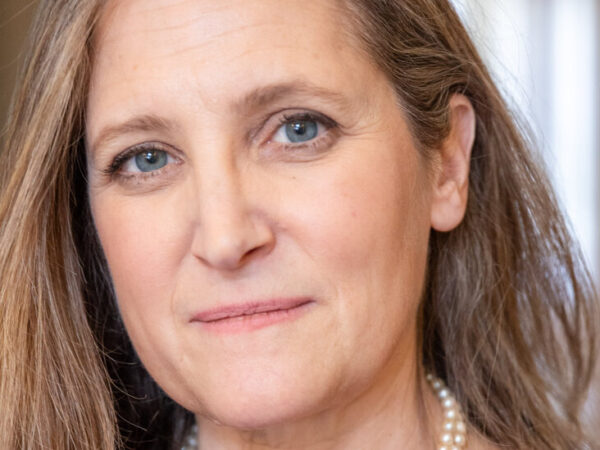 Chrystia Freeland Eyes Justin Trudeau’s Job as Canada’s Liberal Party Leader